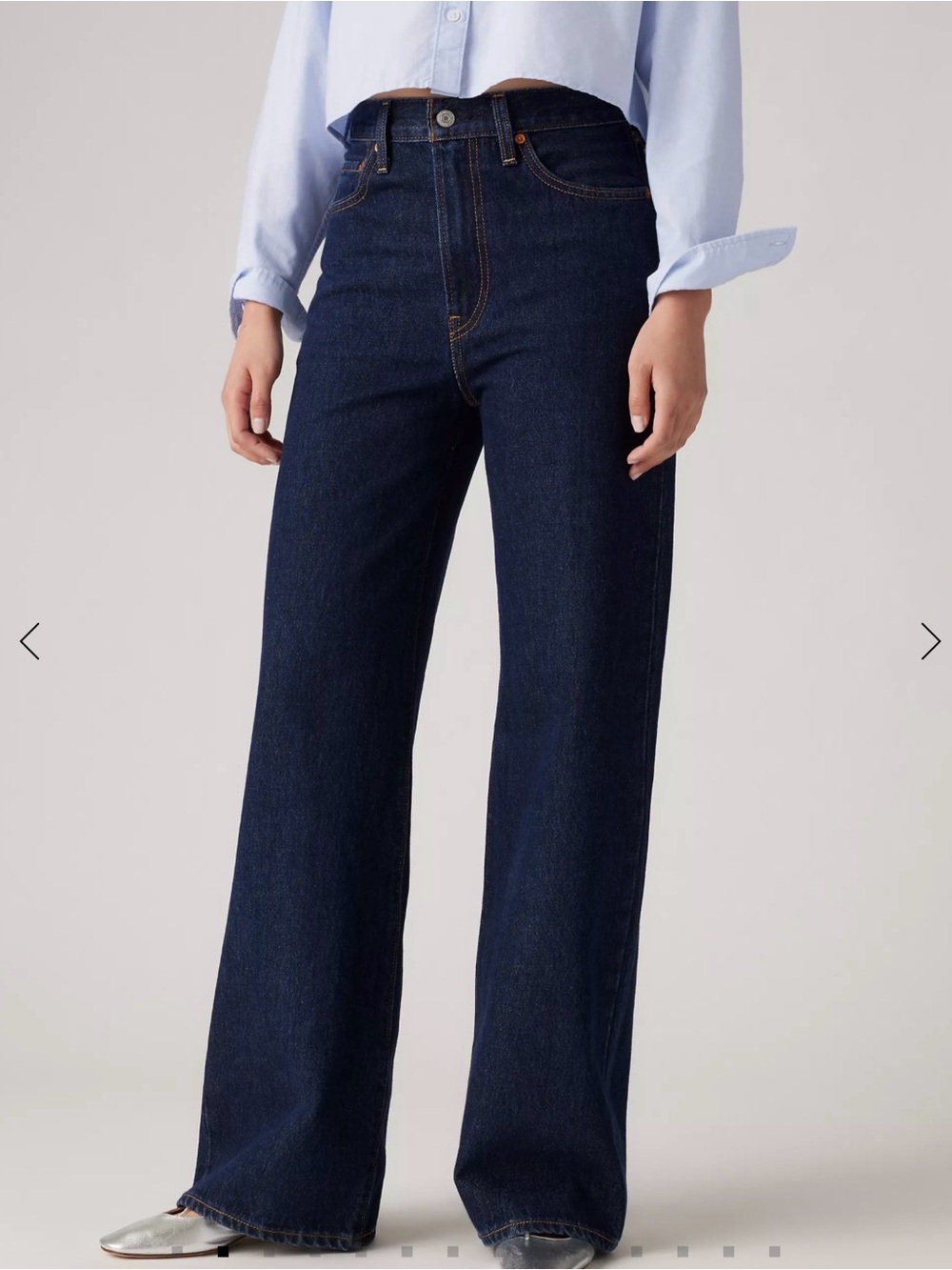 Levi’s wedgie Wide Leg Jeans - Dark Indigo